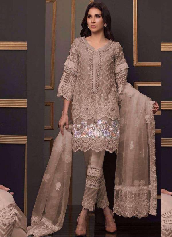 FEPIC C-1073 Latest Festive Wear Butterfly Net Embroidery With Hand work Pakistani Salwar Suits Collection